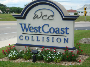 West Coast Street Sign
